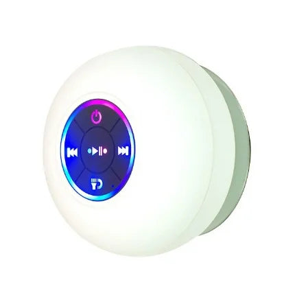 Waterproof Bluetooth Shower Speaker With Suction Mount