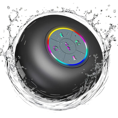 Waterproof Bluetooth Shower Speaker With Suction Mount