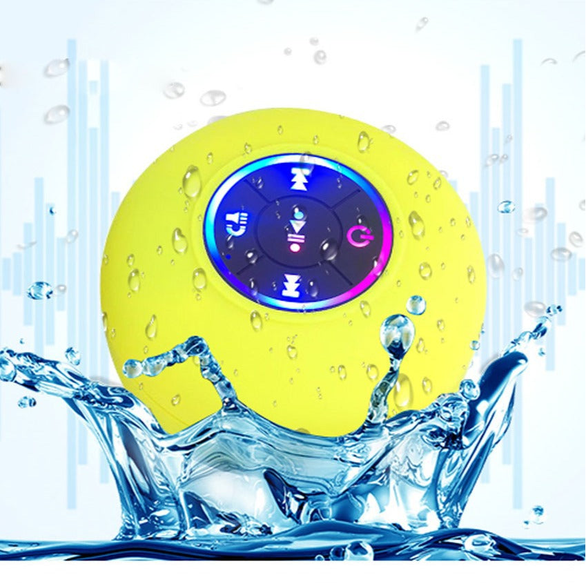 Waterproof Bluetooth Shower Speaker with Suction Cup