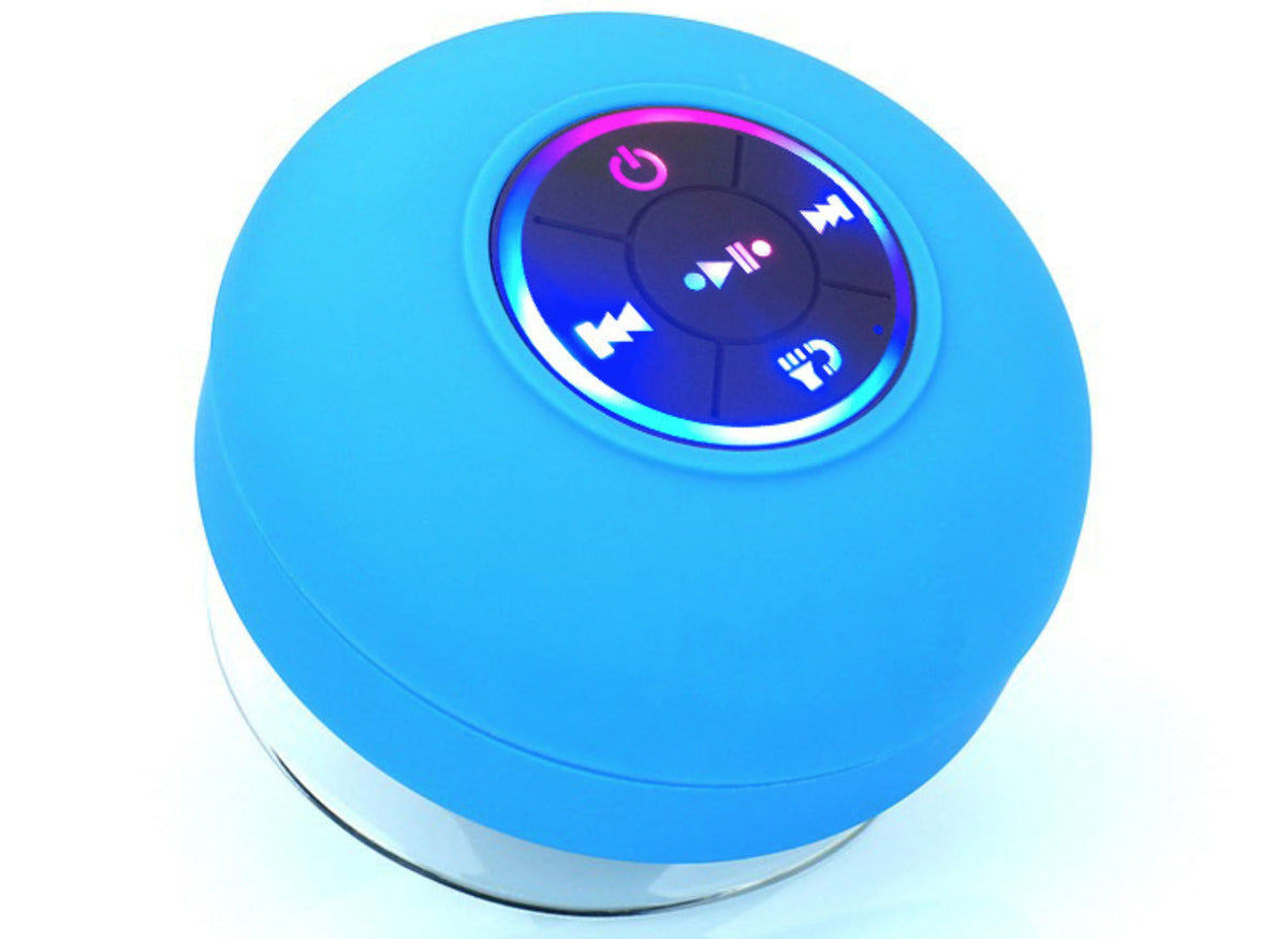 Waterproof Bluetooth Shower Speaker with Suction Cup