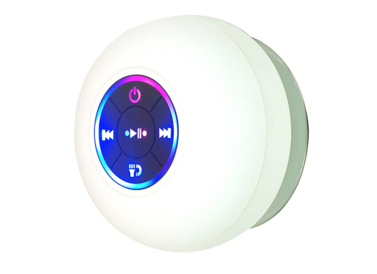 Waterproof Bluetooth Shower Speaker with Suction Cup
