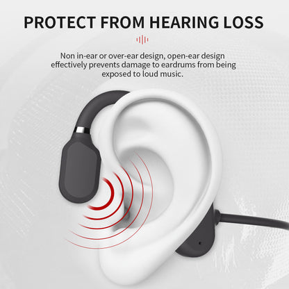 Waterproof Bone Conduction Bluetooth Headphones