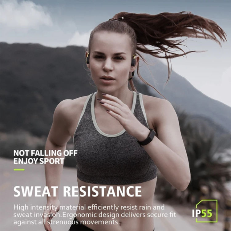 Waterproof Bone Conduction Bluetooth Headphones