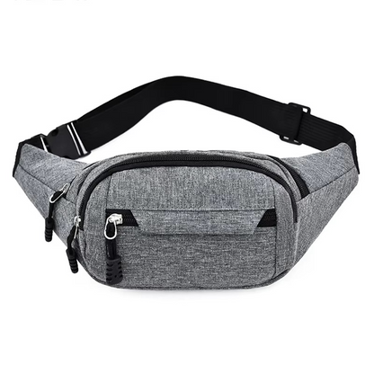 Waterproof Canvas Waist Crossbody Bag For Outdoor Use
