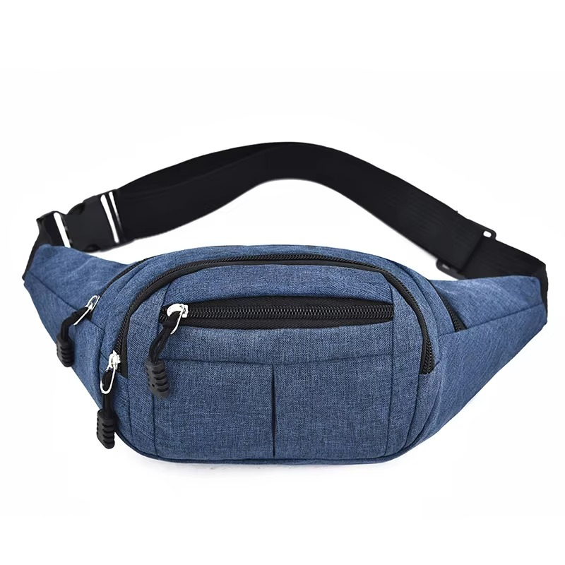 Waterproof Canvas Waist Crossbody Bag For Outdoor Use