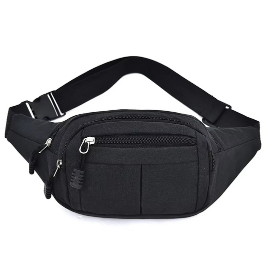 Waterproof Canvas Waist Crossbody Bag For Outdoor Use