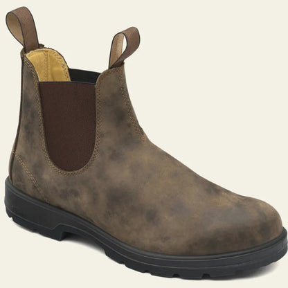 Waterproof Chelsea Boots Slip On Ankle Boots Elastic Gusset Lug Sole Outdoor Everyday Footwear