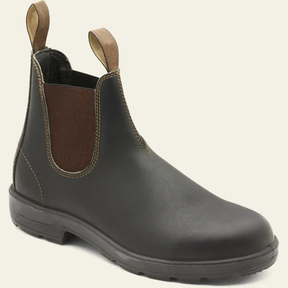Waterproof Chelsea Boots Slip On Ankle Boots Elastic Gusset Lug Sole Outdoor Everyday Footwear