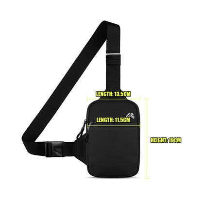 Waterproof Crossbody Sling Bag with Adjustable Shoulder Strap