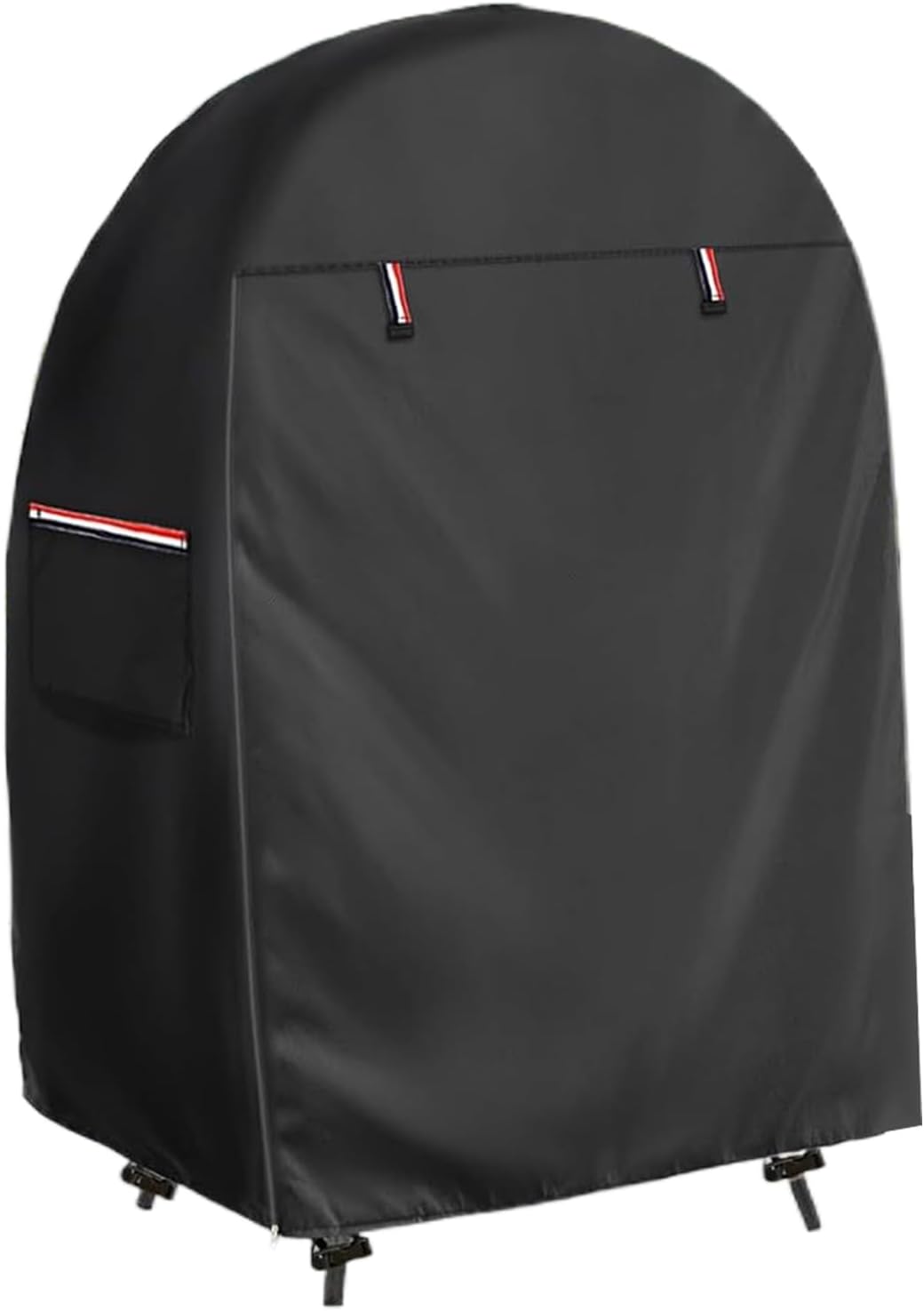 Waterproof Egg Chair Cover with Double Zipper and Wind Straps