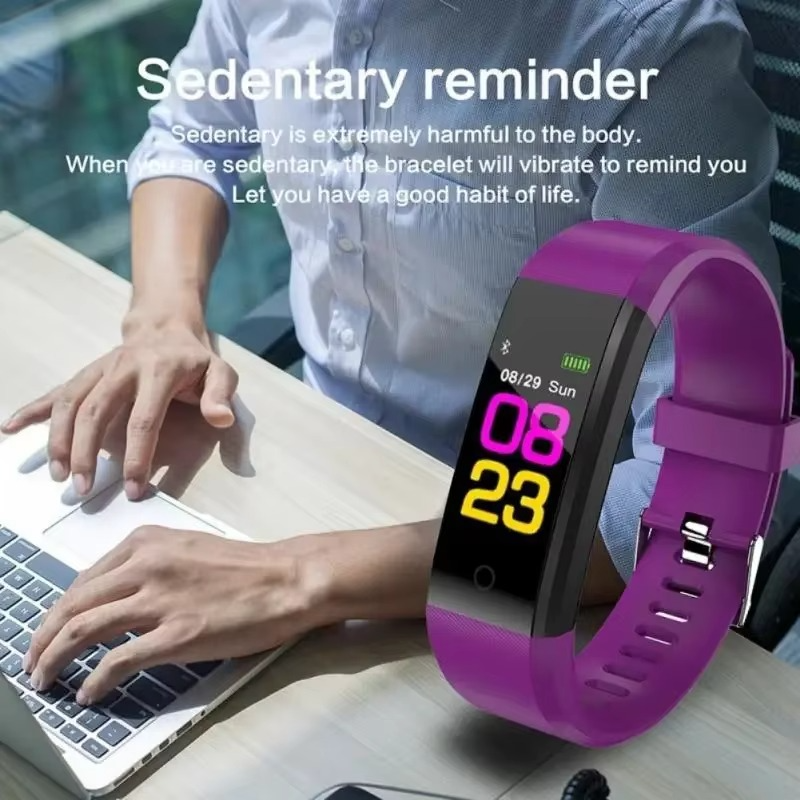 Waterproof Fitness Smart Watch with Heart Rate Activity Tracking