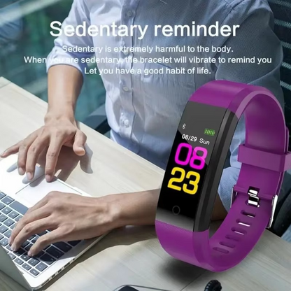 Waterproof Fitness Smart Watch with Heart Rate Activity Tracking