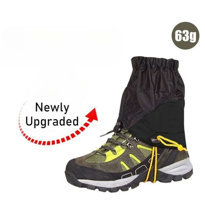 Waterproof Hiking Gaiters with Extended Knee Coverage
