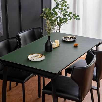 Waterproof Leather Table Protector Mat Minimalist Dining Pad