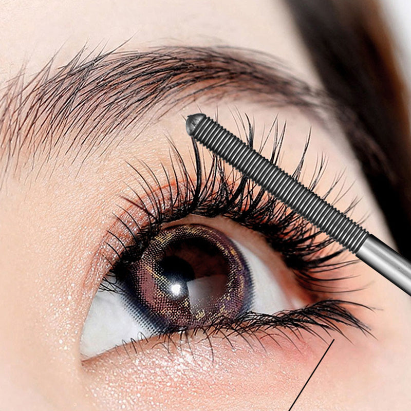 Waterproof Metal Brush Curling Mascara for Longer Lashes