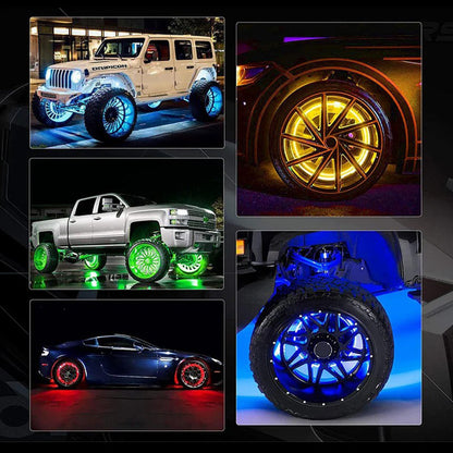 Waterproof Motion Activated LED Wheel Lights