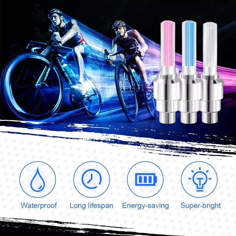 Waterproof Motion Activated LED Wheel Lights
