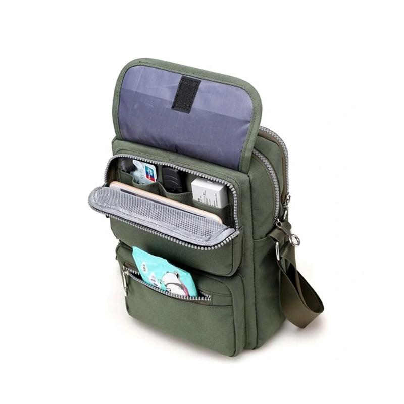 Waterproof Nylon Shoulder Crossbody Bag