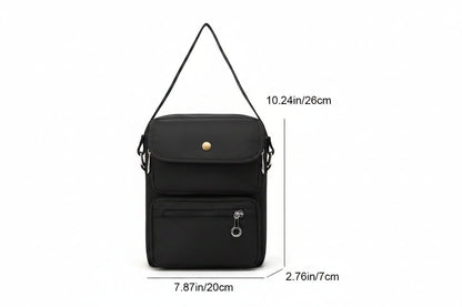 Waterproof Nylon Shoulder Crossbody Bag