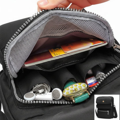 Waterproof Nylon Shoulder Crossbody Bag
