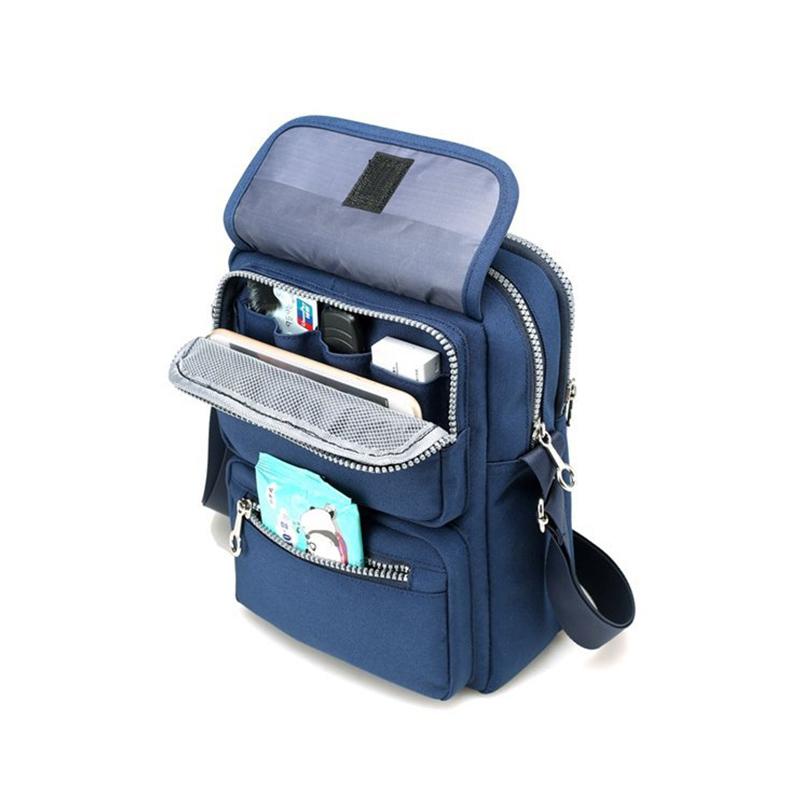 Waterproof Nylon Shoulder Crossbody Bag