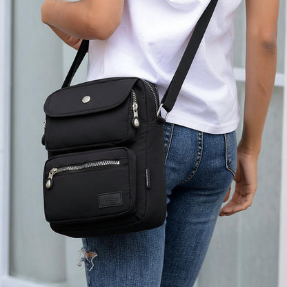 Waterproof Nylon Shoulder Crossbody Bag