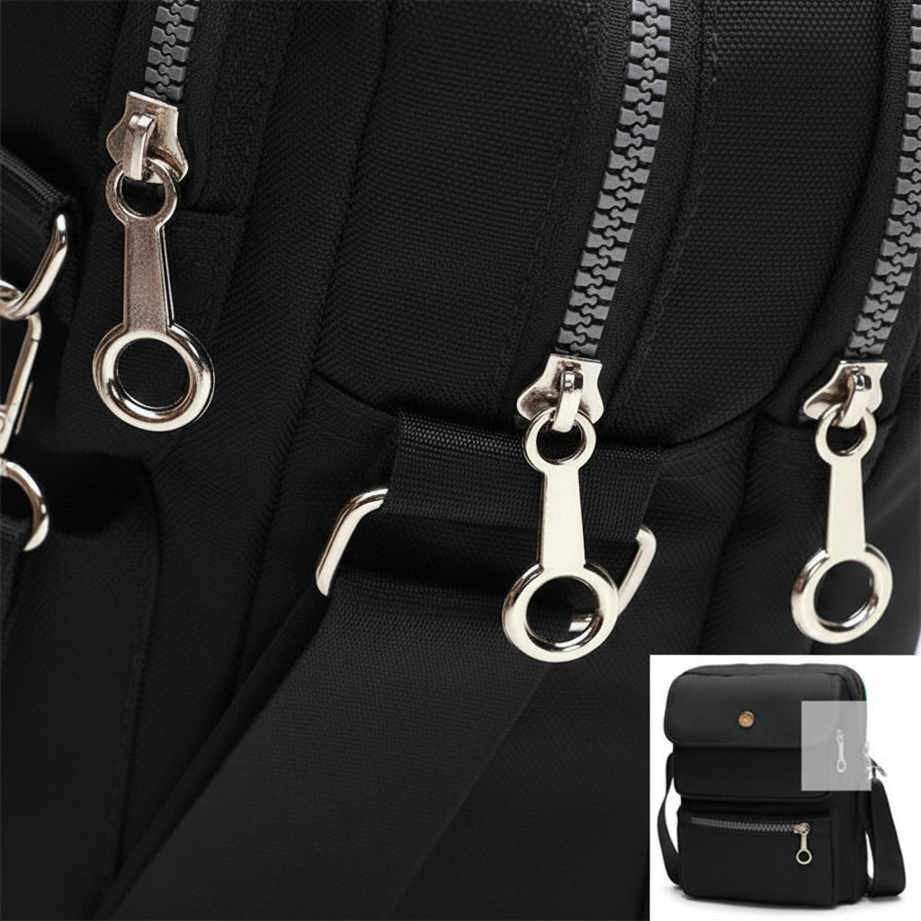 Waterproof Nylon Shoulder Crossbody Bag
