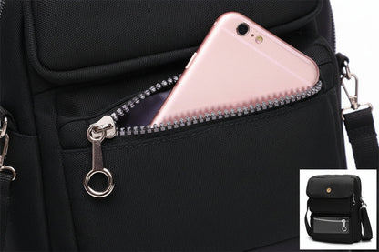 Waterproof Nylon Shoulder Crossbody Bag