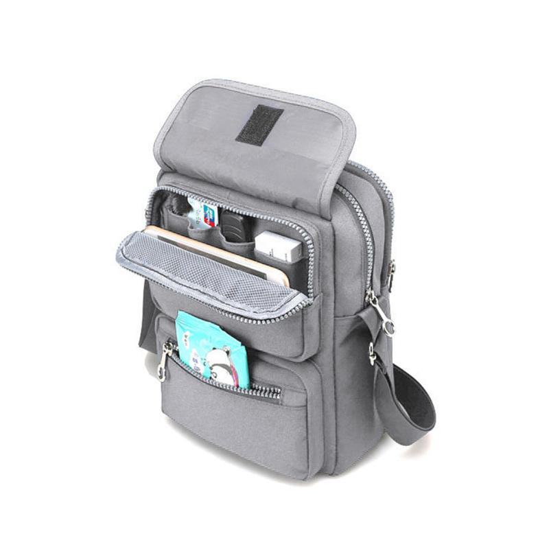 Waterproof Nylon Shoulder Crossbody Bag