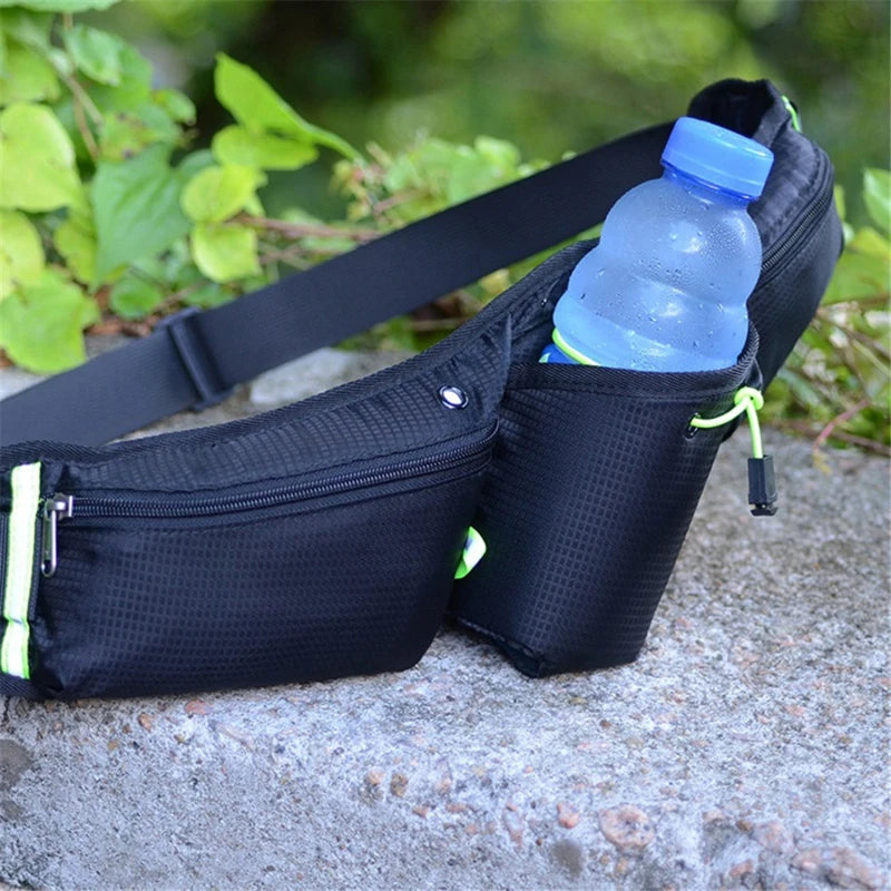 Waterproof Running Belt with Bottle Holder