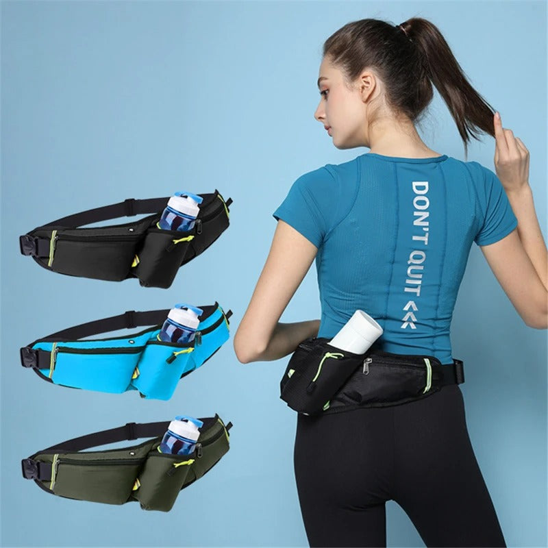 Waterproof Running Belt with Bottle Holder