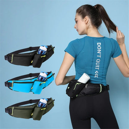 Waterproof Running Belt with Bottle Holder