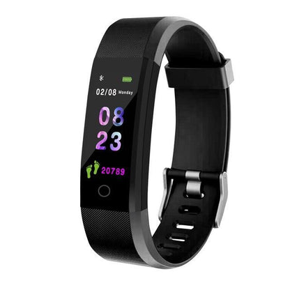 Waterproof Smart Fitness Tracker with Heart Rate Monitor