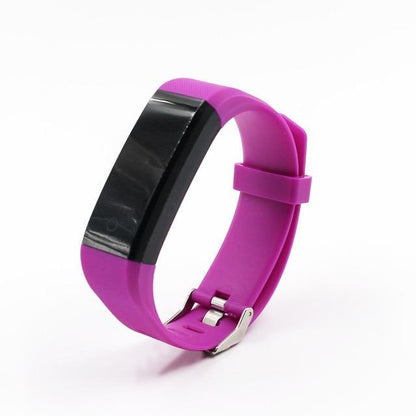 Waterproof Smart Fitness Tracker with Heart Rate Monitor