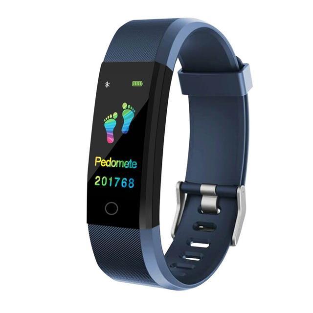 Waterproof Smart Fitness Tracker with Heart Rate Monitor