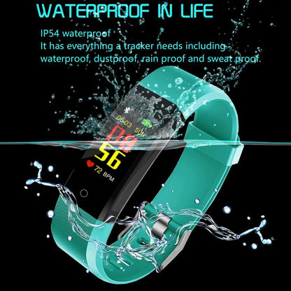 Waterproof Smart Fitness Tracker with Heart Rate Monitor