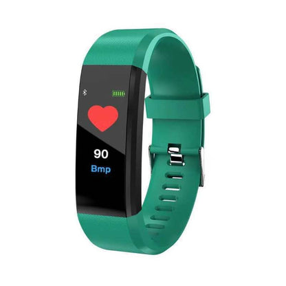 Waterproof Smart Fitness Tracker with Heart Rate Monitor