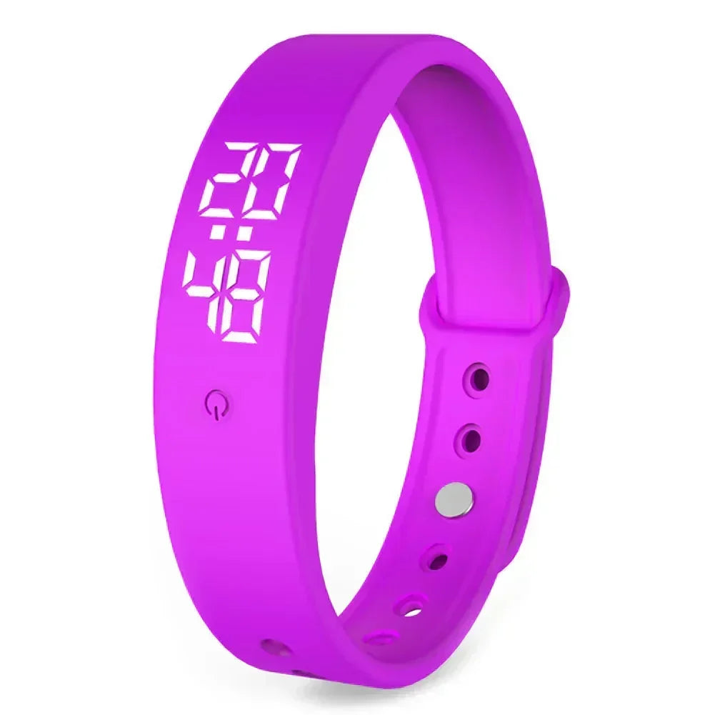 Waterproof Smart Fitness Watch with Vibration Alerts