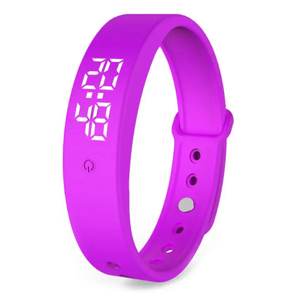 Waterproof Smart Fitness Watch with Vibration Alerts