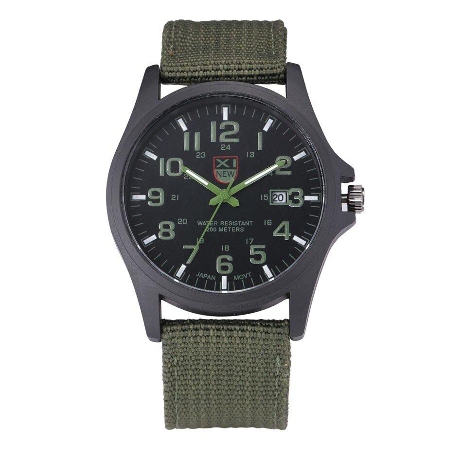 Waterproof Tactical Sports Watch with LED Display and Shock Resistant Design