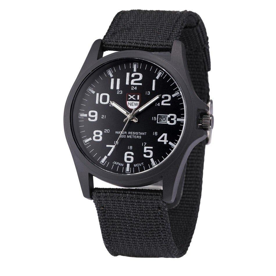 Waterproof Tactical Sports Watch with LED Display and Shock Resistant Design