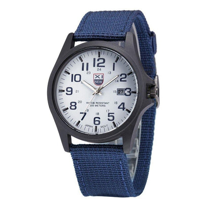 Waterproof Tactical Sports Watch with LED Display and Shock Resistant Design