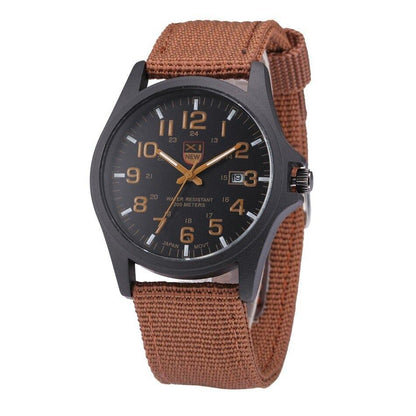 Waterproof Tactical Sports Watch with LED Display and Shock Resistant Design