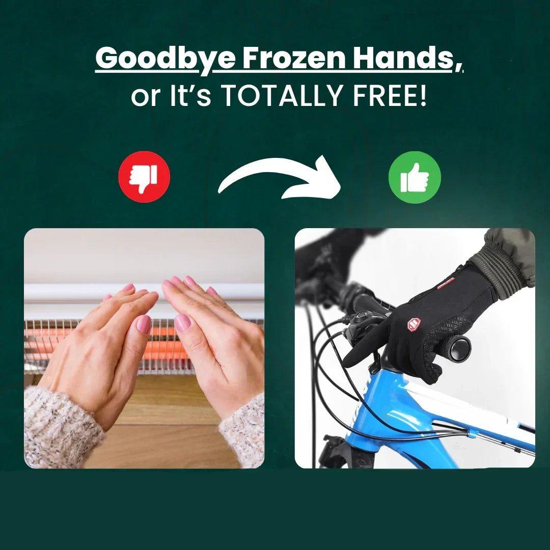 Waterproof Thermal Touchscreen Winter Gloves