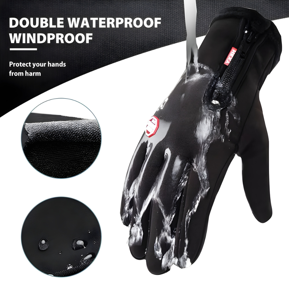 Waterproof Thermal Winter Gloves with Touchscreen Fingertips