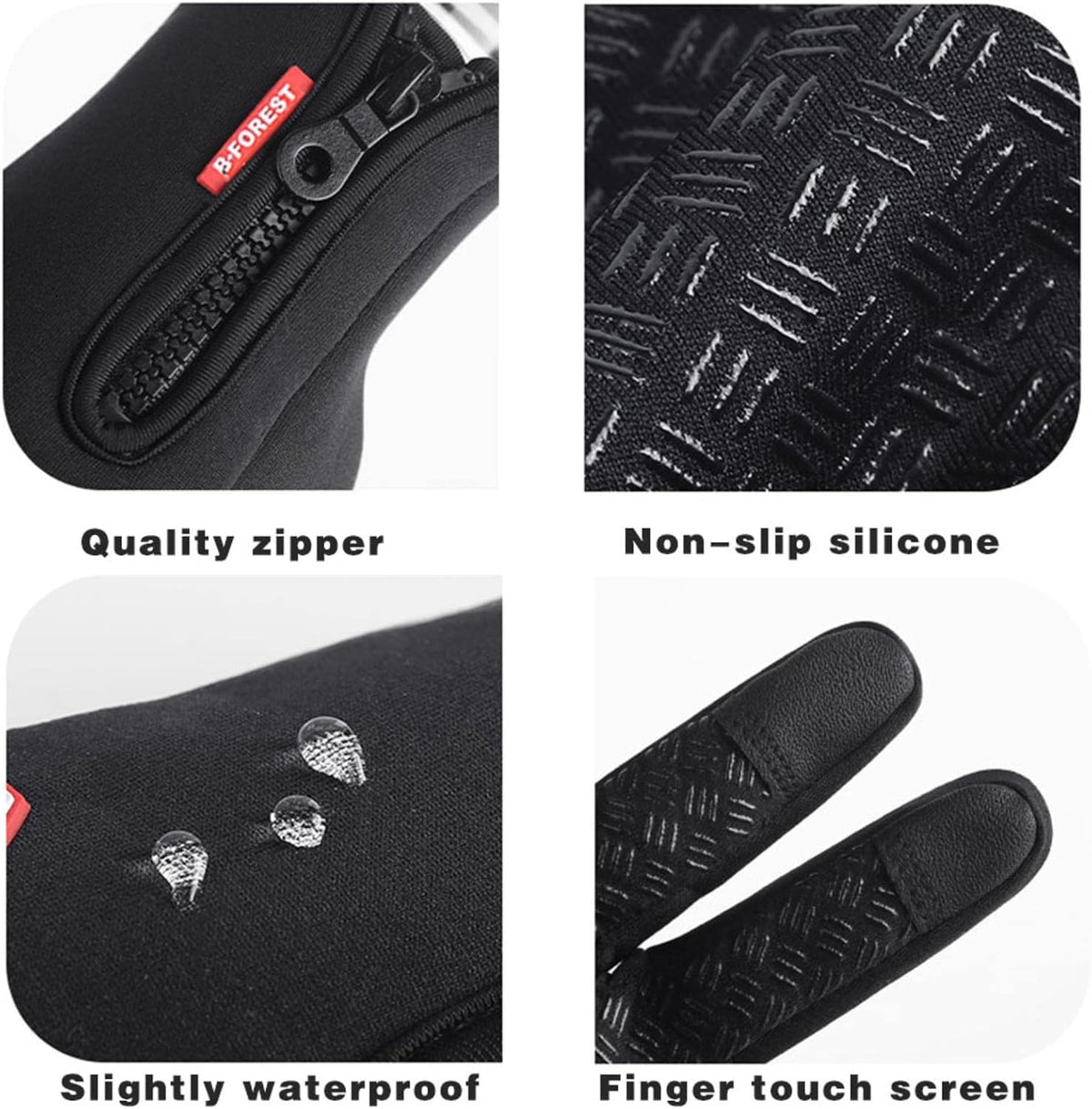 Waterproof Touchscreen Thermal Winter Gloves