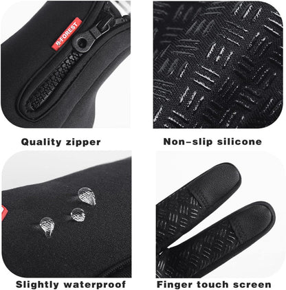Waterproof Touchscreen Thermal Winter Gloves