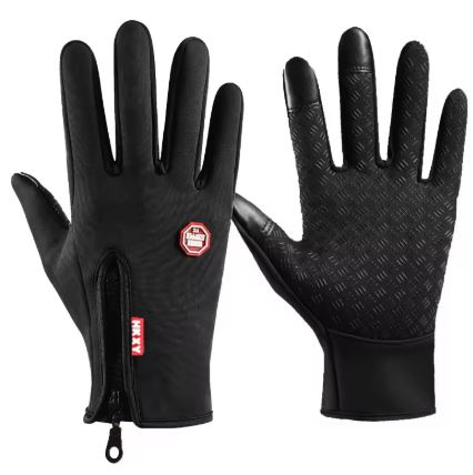Waterproof Touchscreen Winter Gloves with Fleece Lining