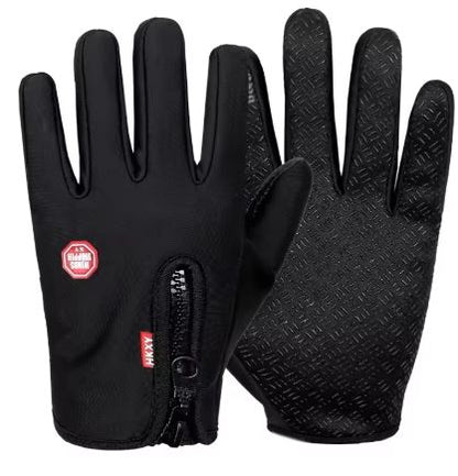 Waterproof Touchscreen Winter Gloves with Fleece Lining