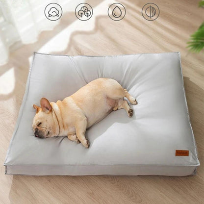 Waterproof Washable Dog Bed with Thick Cushion and Non Slip Base